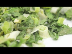 Verdure disidratate Verde Colore Erba Cipollina Disidratata Erba Cipollina Essiccata all'Aria Flaeks 3*3mm