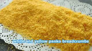 Pangrattato panko in stile giapponese,