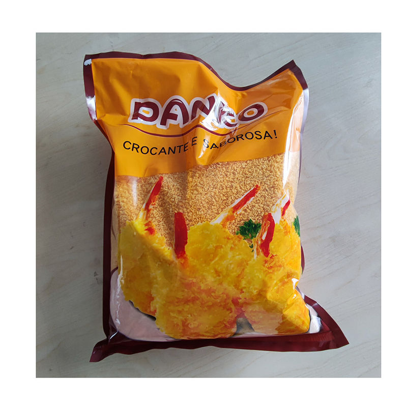 5 mm a forma di ago Panko giallo, briciole di pane HACCP certificato per friggere gamberetti o pollo