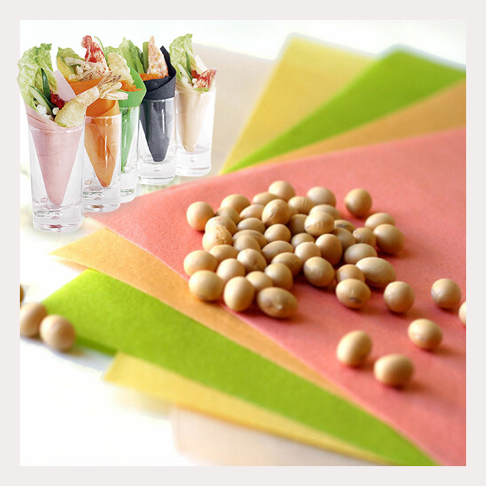 Colorevole confezione di Sushi di Soia Colorevole confezione di Crepe di Soia Perfetto per il Sushi Facile da rotolare