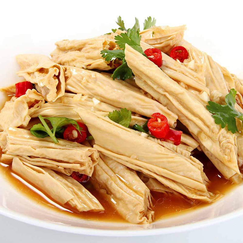Fagioli gialli brillanti, zucca o bastoncini di tofu, immergi prima di cucinare Prodotto con soia certificata ISO HACCP