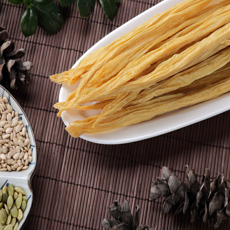 500 g Acqua di soia gialla brillante Tofu bastoncini per la pelle bastoncini di fagioli ricci di proteine per uno spuntino sano