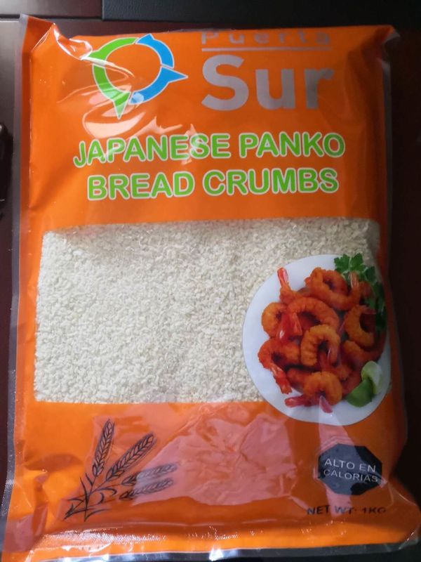 Creme di pane secco bianco / creme di pane Panko bianche o gialle in sacchetto da 18 mesi