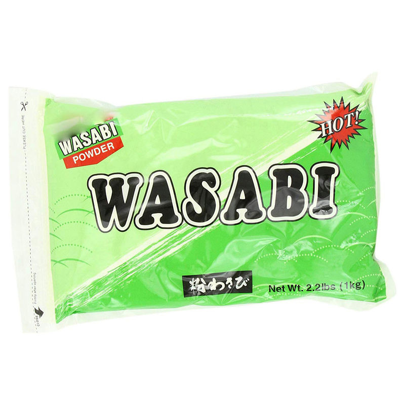 Wasabi in polvere Wasabi in polvere 1 kg Wasabi in polvere condimenti piccanti 1 kg sacchetto verde pura Wasabi in polvere ABC grado