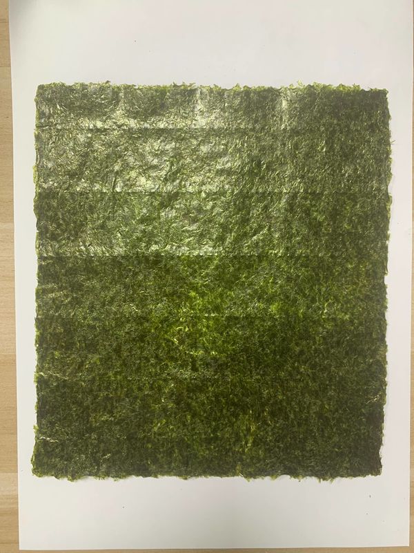 Colore verde scuro 100 fogli di diverso grado Alghe marine asciutte arrostite Sushi Nori