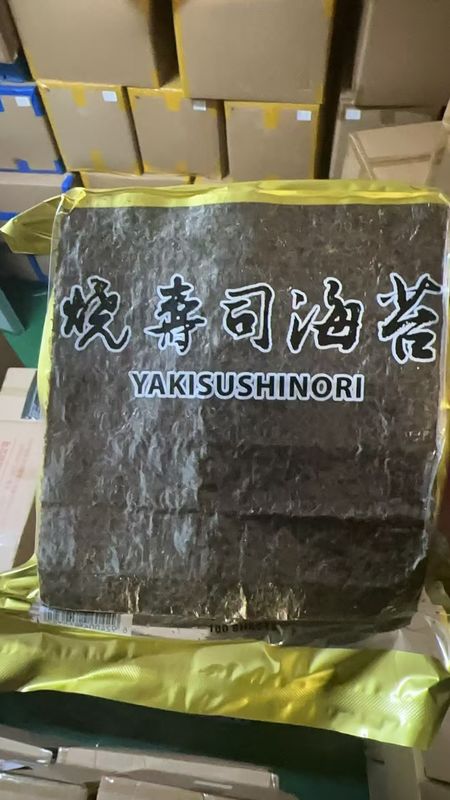 Fornitura di fabbrica Nori Alghe arroste per Onigiri Nori / Temaki Nori / Sushi Roll
