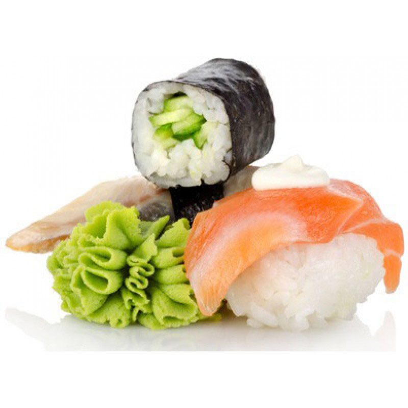 Ingredienti del sushi Wasabi secco in polvere verde aromatizzante Wasabi Sapore per la salsa di Wasabi