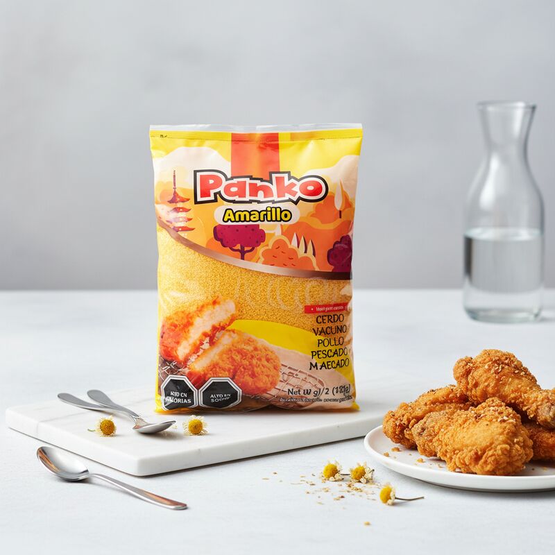 Pangrattato secco certificato Halal da 2-12 mm con 24 mesi di conservazione per una panatura croccante