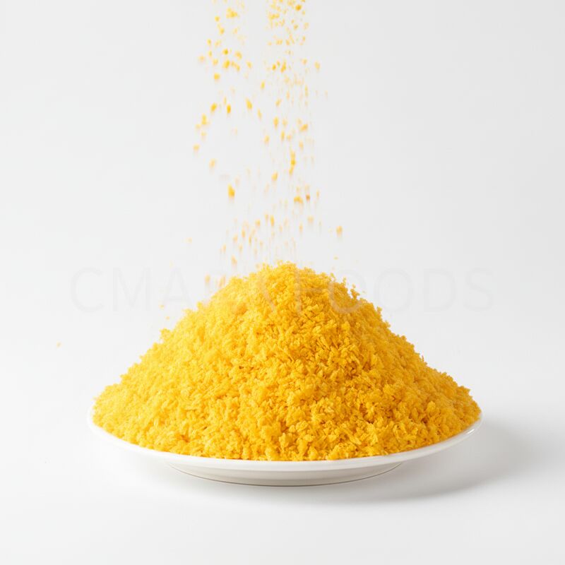 Creme di pane secco certificato HALAL Creme di pane Panko con forma di ago da 2 a 12 mm e durata di conservazione di 18 mesi