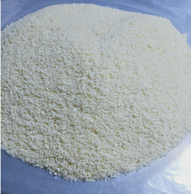 Pangrattato bianco secco fine con certificazione ISO HACCP, dimensione 2-12 mm e umidità massima del 10%