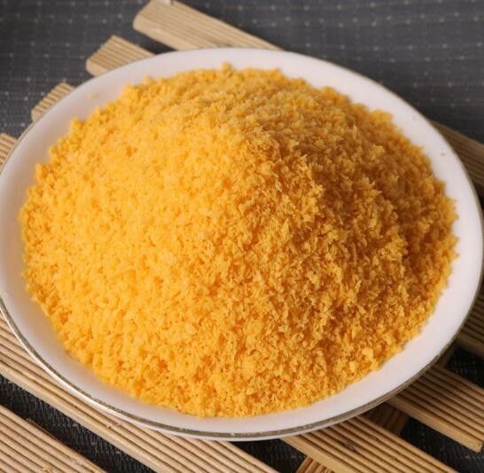Creme di pane Panko giapponese certificate Halal con dimensioni da 2 a 12 mm e umidità massima del 10% per rivestimento croccante