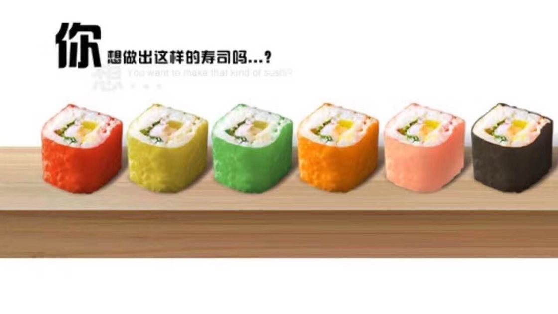 Il commestibile del pacchetto di 20 Sheests Mamenori riveste gli alimenti dei sushi facendo uso di