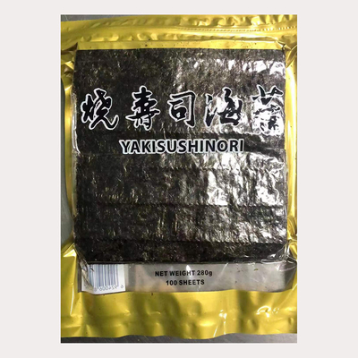 Sushi chiusi sotto vuoto Nori Roasted Sushi Nori 19 x 21cm