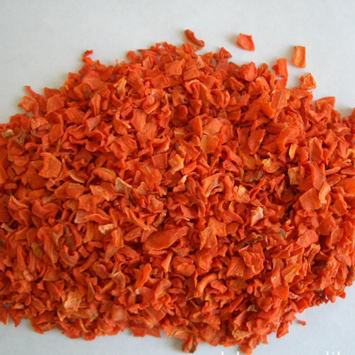 25 kg/sacco Frittate di carota asciugate all'aria Flakes di carota disidratati Nutritivi Deliziosi e sani