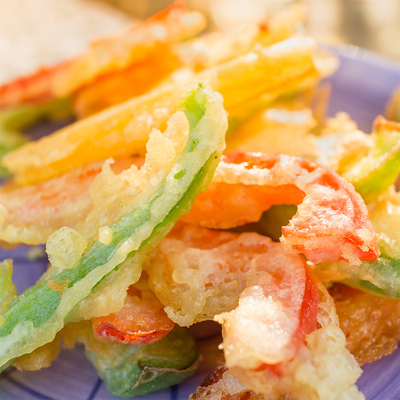 Peso netto 1 kg sacchetto di farina di tempura giapponese