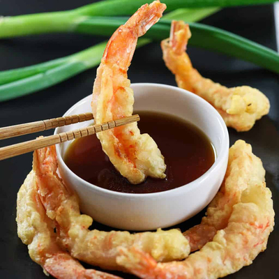 Saporito Tempura Farina Halal Bianco Esterno Perfetto Per Creature di Sapore