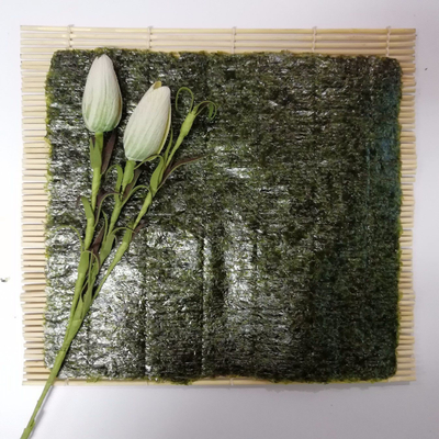 Ingredienti di alghe arrosto Yaki Nori Per il sushi Sapore naturale di alghe