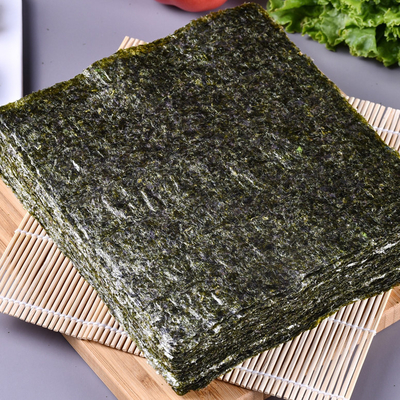 Conservazione fresca e asciutta Alge arroste Nori con sapore naturale di alghe