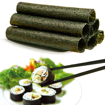 Disponibilità di Sushi a rotoli Alghe rosse Nori con 24 mesi di durata 19*21cm