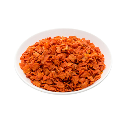 Flakes di carota essiccati all'aria di alta qualità
