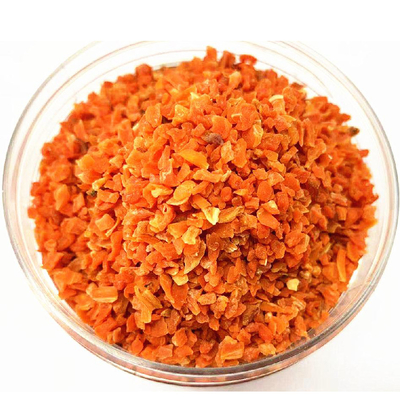 Fabbrica all'ingrosso di verdure secche Granuli di carota secca 3*3mm