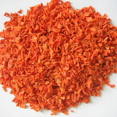 Carotte secche ricche di sostanze nutritive Frittelle di carota secca all'aria Granuli di carota secca all'aria 10*10 mm