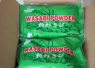 ABC classifica la polvere pura del condimento del Wasabi di colore verde della polvere 1KG del rafano della polvere del Wasabi
