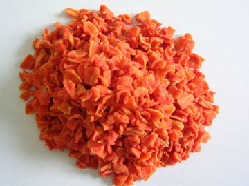 La carota secca sicura e sana non scheggia ipocalorico gli additivi con la dimensione di 10x10x3mm