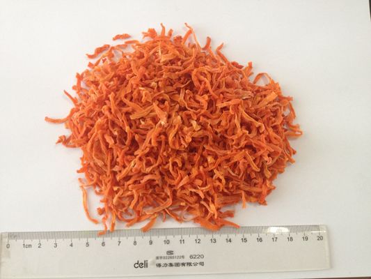 Szie 3x3x20mm ha disidratato le patatine fritte della carota/zucchero croccante dei chip 8% della verdura