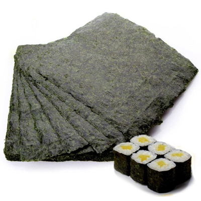 Sushi verde scuro Nori Alghe rosse Nori 100 fogli