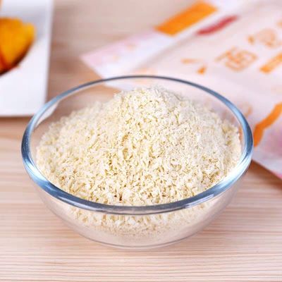 Creme di pane giallo e bianco croccante Creme di pane Panko Creme di pane secche Creme di pane halal