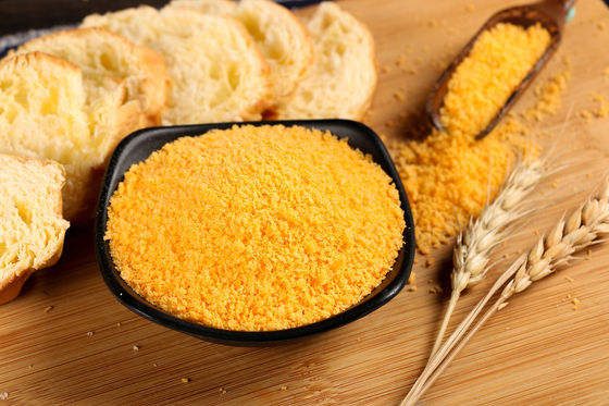 Panko bianco giallo, briciole di pane, rivestimento non OGM per polli, pesci e altro