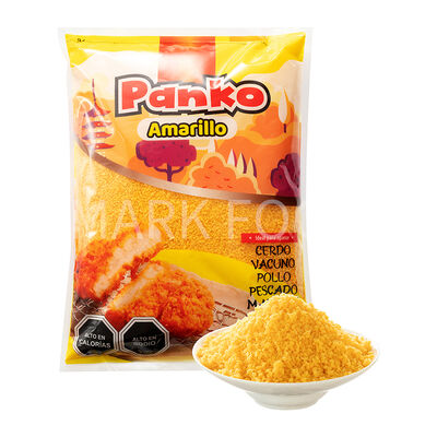 Creme di pane Panko certificate HALAL con durata di conservazione di 24 mesi e basse calorie per una cottura sana