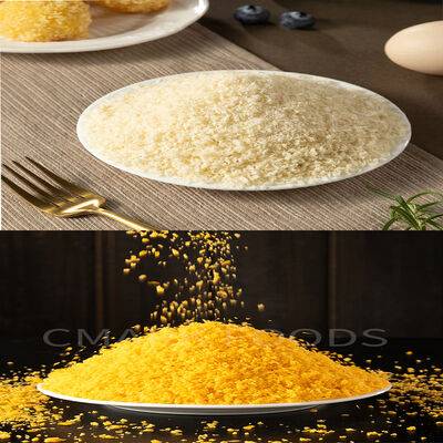 Fraglie di pane Panko giapponese con durata di conservazione di 12 mesi Forma granulare e sapore originale per il pane