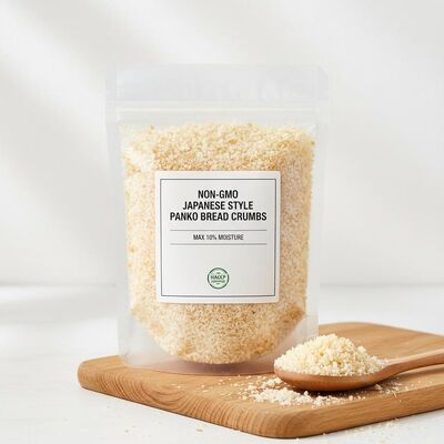 Fraglie di pane Panko di stile giapponese non OGM con umidità massima del 10% e certificazione HACCP