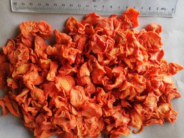 Carota disidratata 8% Chips Cool Place Storage dell'umidità 10*10*3mm HALAL