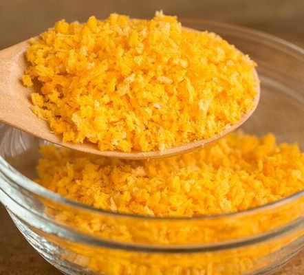 Pangrattato di grano certificato HACCP al 10% di umidità per cibi fritti
