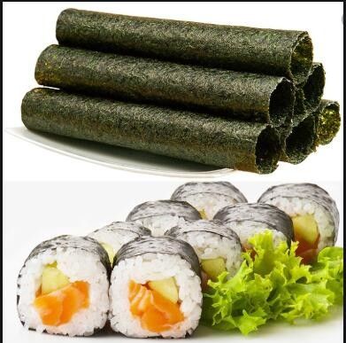 Sushi verde scuro Nori Seaweed Sheets di HACCP 50 strati pieni